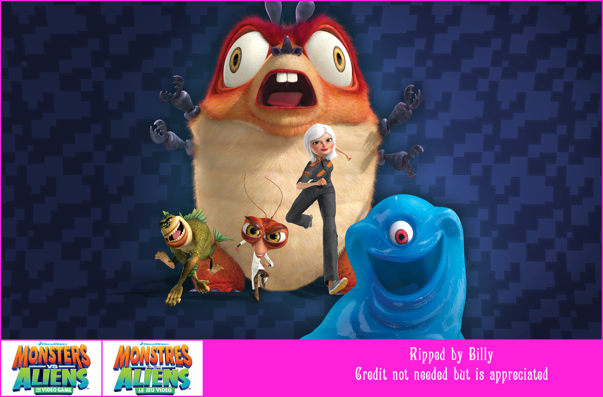 Monsters vs. Aliens - Game Banner & Icon