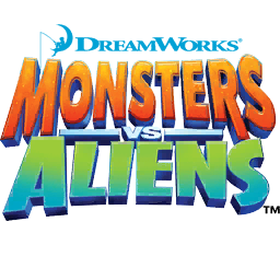 Monsters vs. Aliens - Title Screen Logo