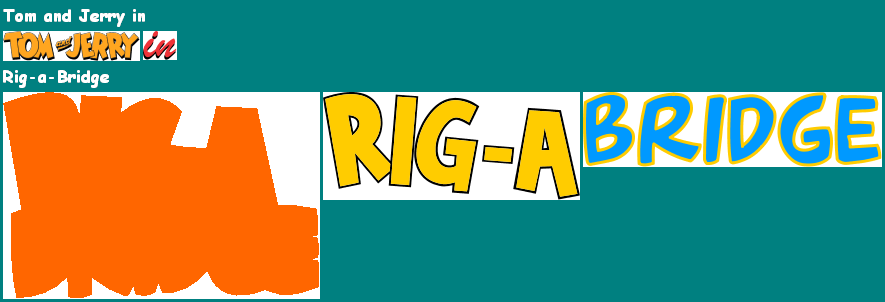 Tom and Jerry: Rig-a-Bridge - Logo