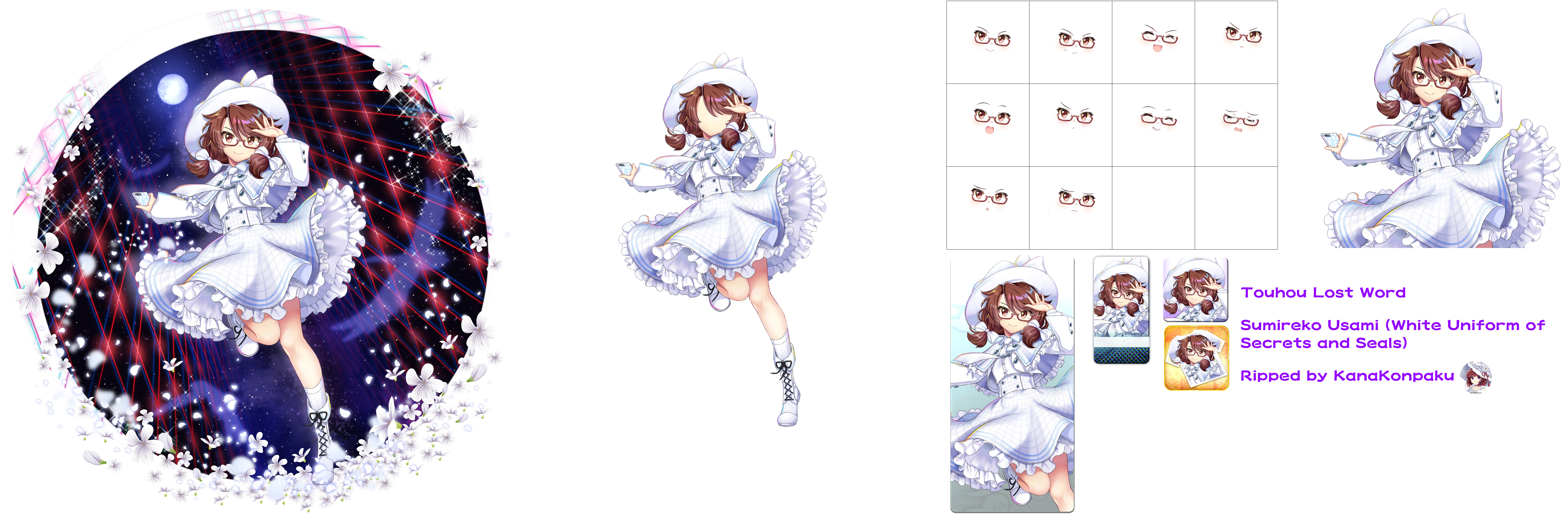 Sumireko Usami (White Uniform of Secrets and Seals)