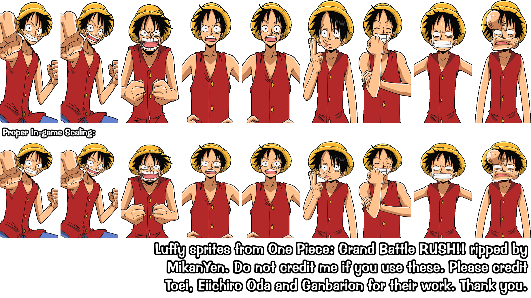 One Piece: Grand Battle RUSH!! - Monkey D. Luffy