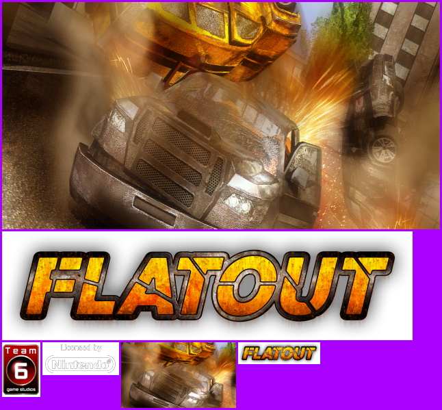 FlatOut - Wii Menu Banner & Icon