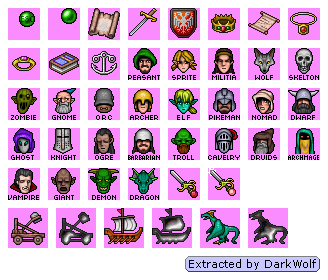 King's Bounty - Icons (256 Color)