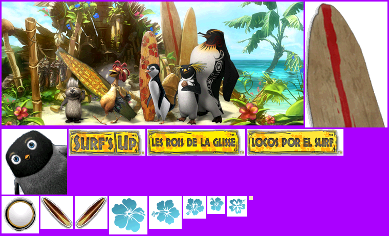 Surf's Up - Wii Menu Banner & Icon