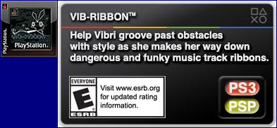 Vib-Ribbon - Miscellaneous