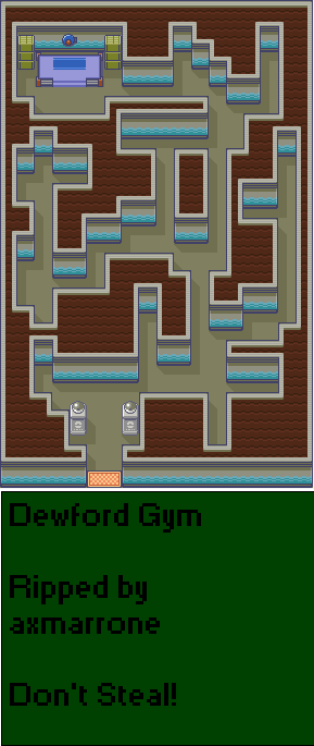 Game Boy Advance - Pokémon Emerald - Dewford Gym - The Spriters Resource