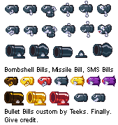 Mario Customs - Bullet Bill