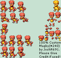 Pokémon Generation 2 Customs - #240 Magby