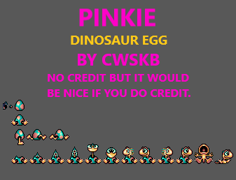 Pinkie (Prototype) - Dinosaur Egg