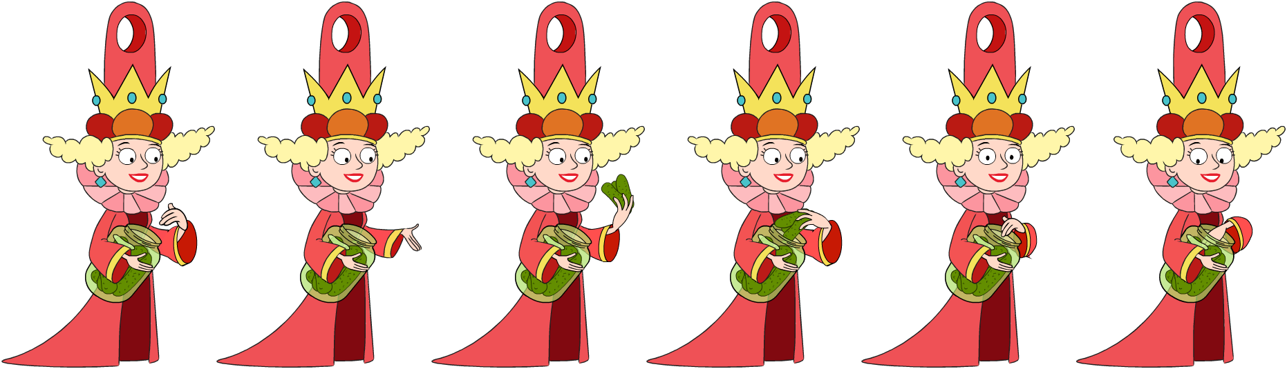 Queen Delightful With Pickle