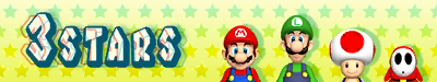 Mario Party: Island Tour - 3 Star Banner