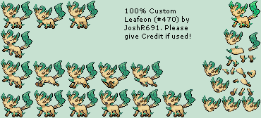 Pokémon Customs - #470 Leafeon