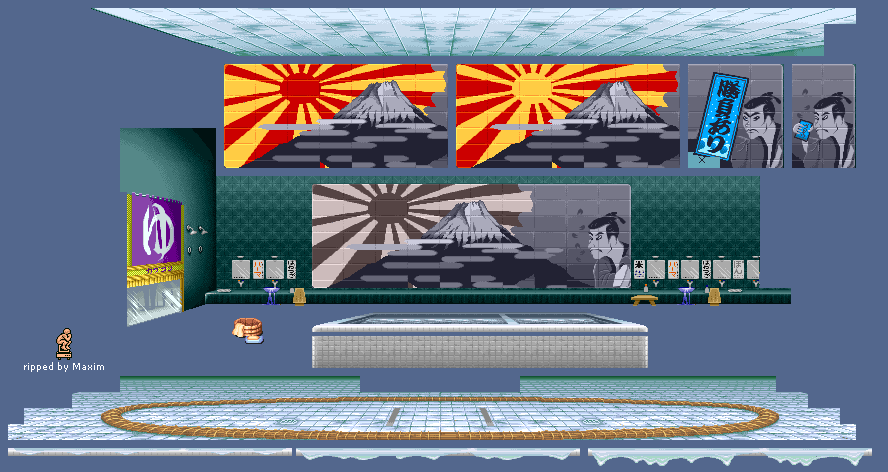 Street fighter 2 e honda stage #3