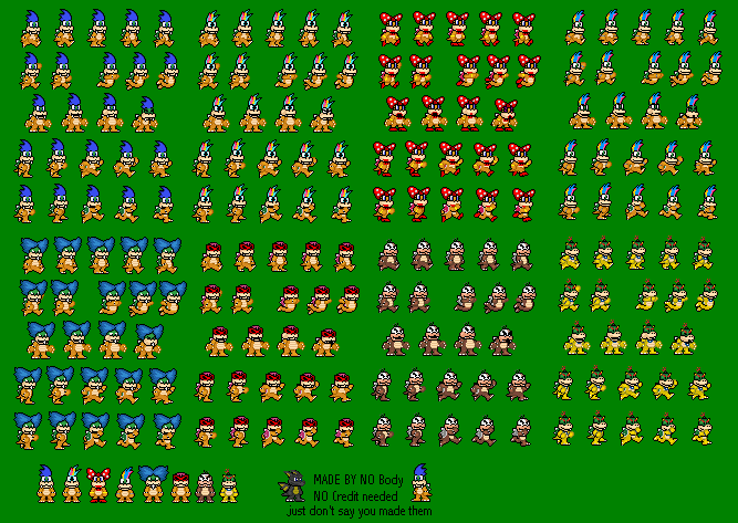 super mario 3 koopalings