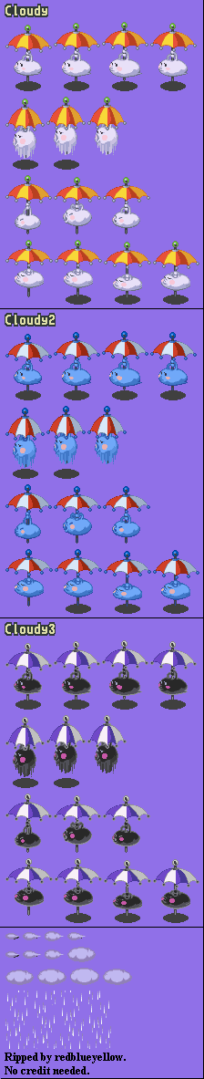 Mega Man Battle Network 2 - Cloudy
