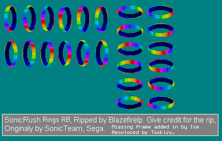 Sonic Rush - Rainbow Rings