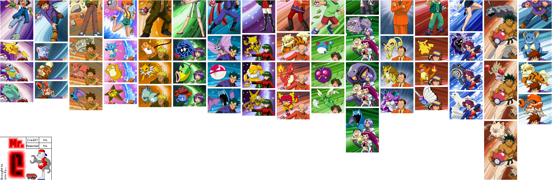 The Spriters Resource Full Sheet View Pok Mon Puzzle League