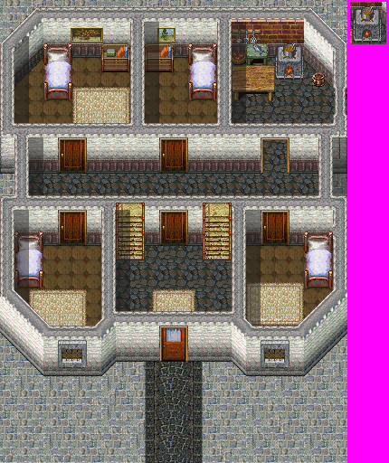 Suikoden - McDohl's House - Downstairs