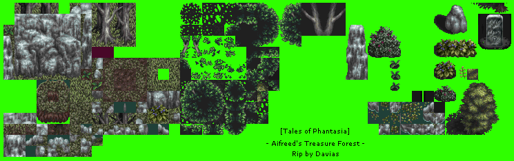 Tales of Phantasia (JPN) - Aifreed's Treasure Forest