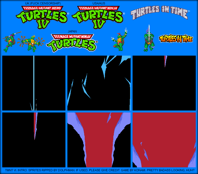 Teenage Mutant Ninja Turtles 4: Turtles in Time - Intro