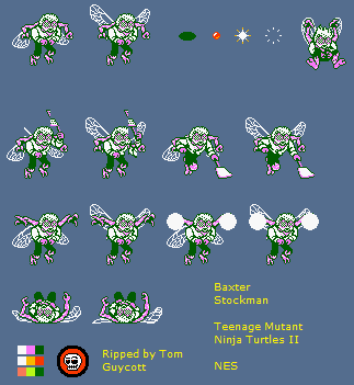 Teenage Mutant Ninja Turtles 2: The Arcade Game - Baxter Stockman (Fly)