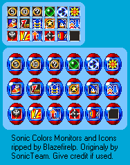 Sonic Colors - Monitors