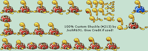 Pokémon Generation 2 Customs - #213 Shuckle