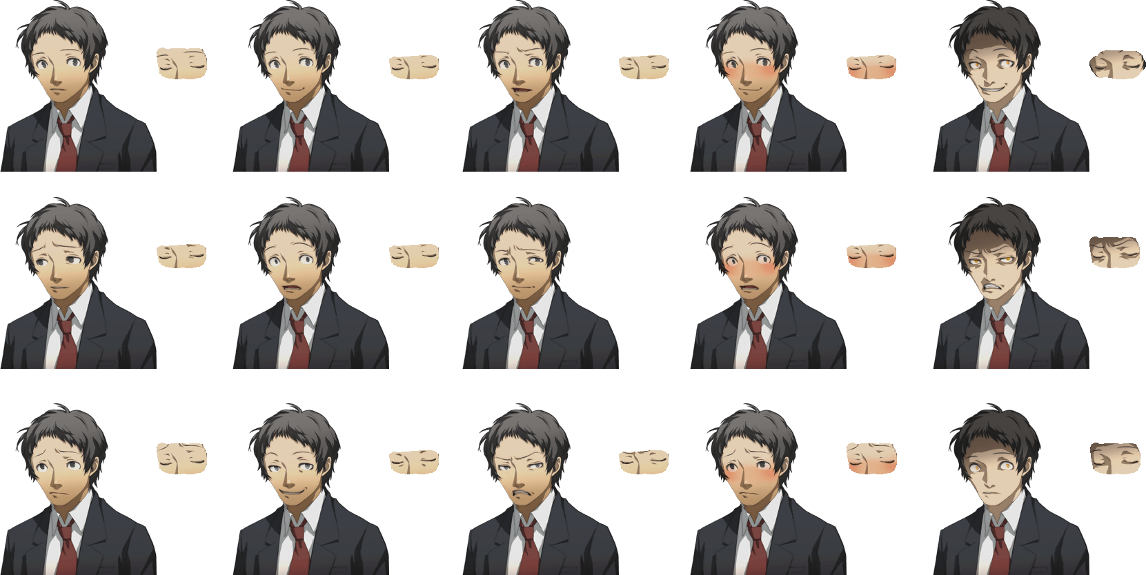 PlayStation 2 - Persona 4 - Tohru Adachi - The Spriters Resource