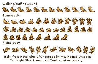 Metal Slug 2 / Metal Slug X - Baby