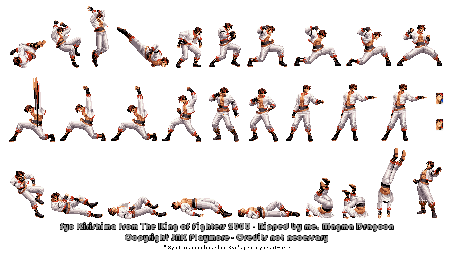 The King of Fighters 2000 - Syo Kirishima