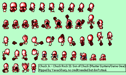 Chuck Rock II: Son of Chuck - Chuck Jr.