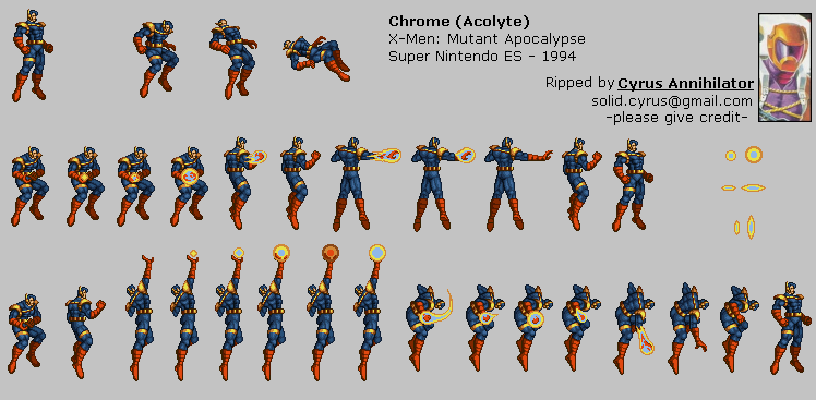 X-Men: Mutant Apocalypse - Chrome
