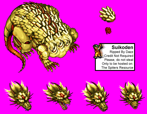Suikoden - Golden Hydra