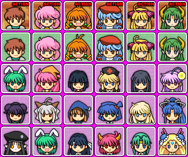 Rance 5D - Character Icons