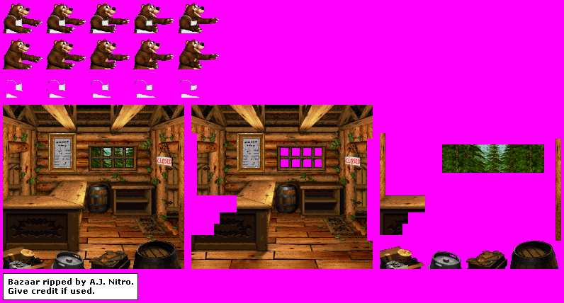Donkey Kong Country 3: Dixie Kong's Double Trouble - Bazaar