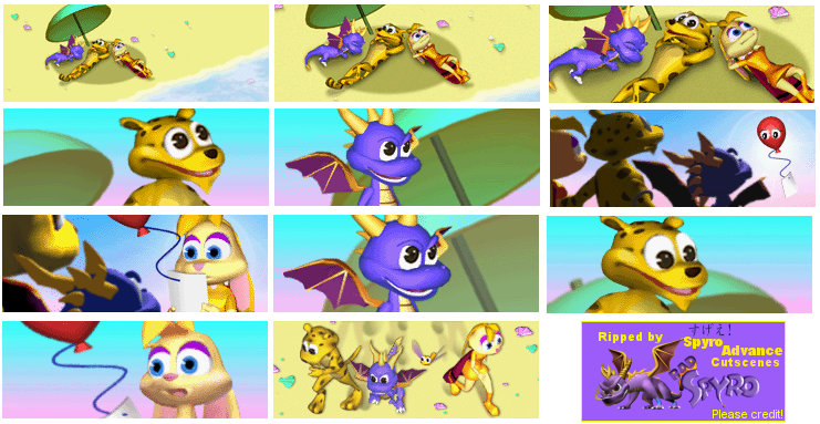 Spyro 1: Season of Ice - Cutscenes (JP)