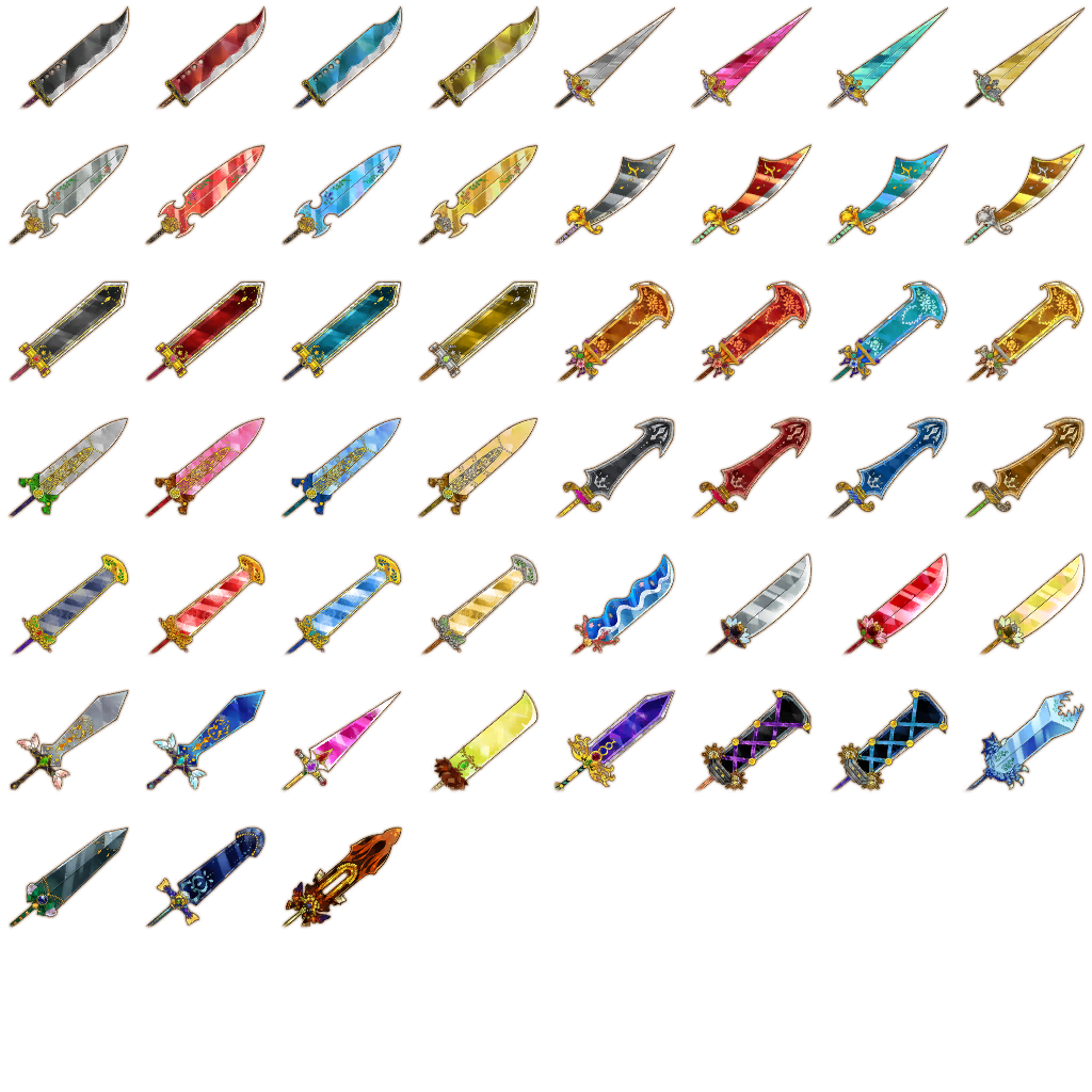 2-Handed Sword Icons
