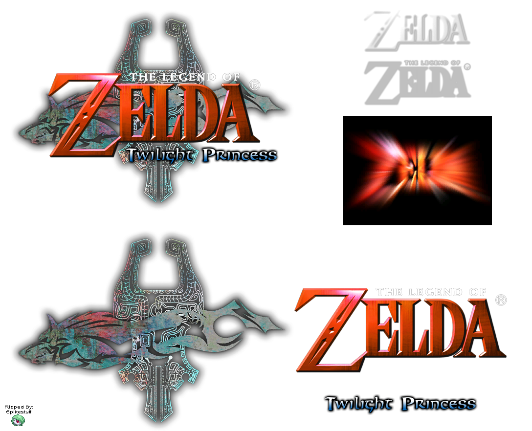 GameCube The Legend Of Zelda Twilight Princess Logo The Spriters