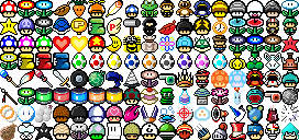 Custom / Edited - Mario Customs - Powerups & Items - The Spriters Resource