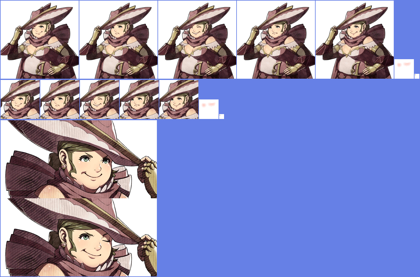 The Spriters Resource Full Sheet View Fire Emblem Fates Candace 3989