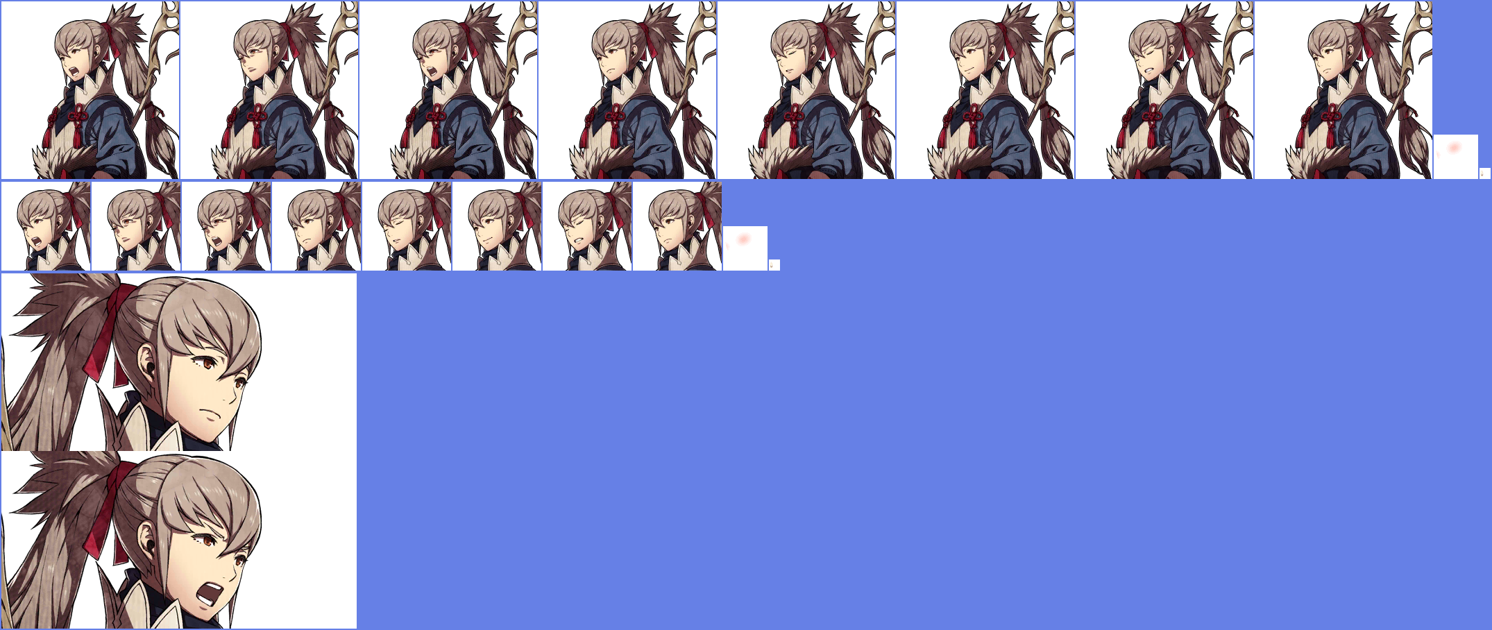 The Spriters Resource Full Sheet View Fire Emblem Fates Takumi