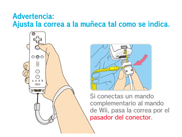 Wii Menu - Wrist Strap Reminder (PAL and NTSC-U Spanish Version) v1