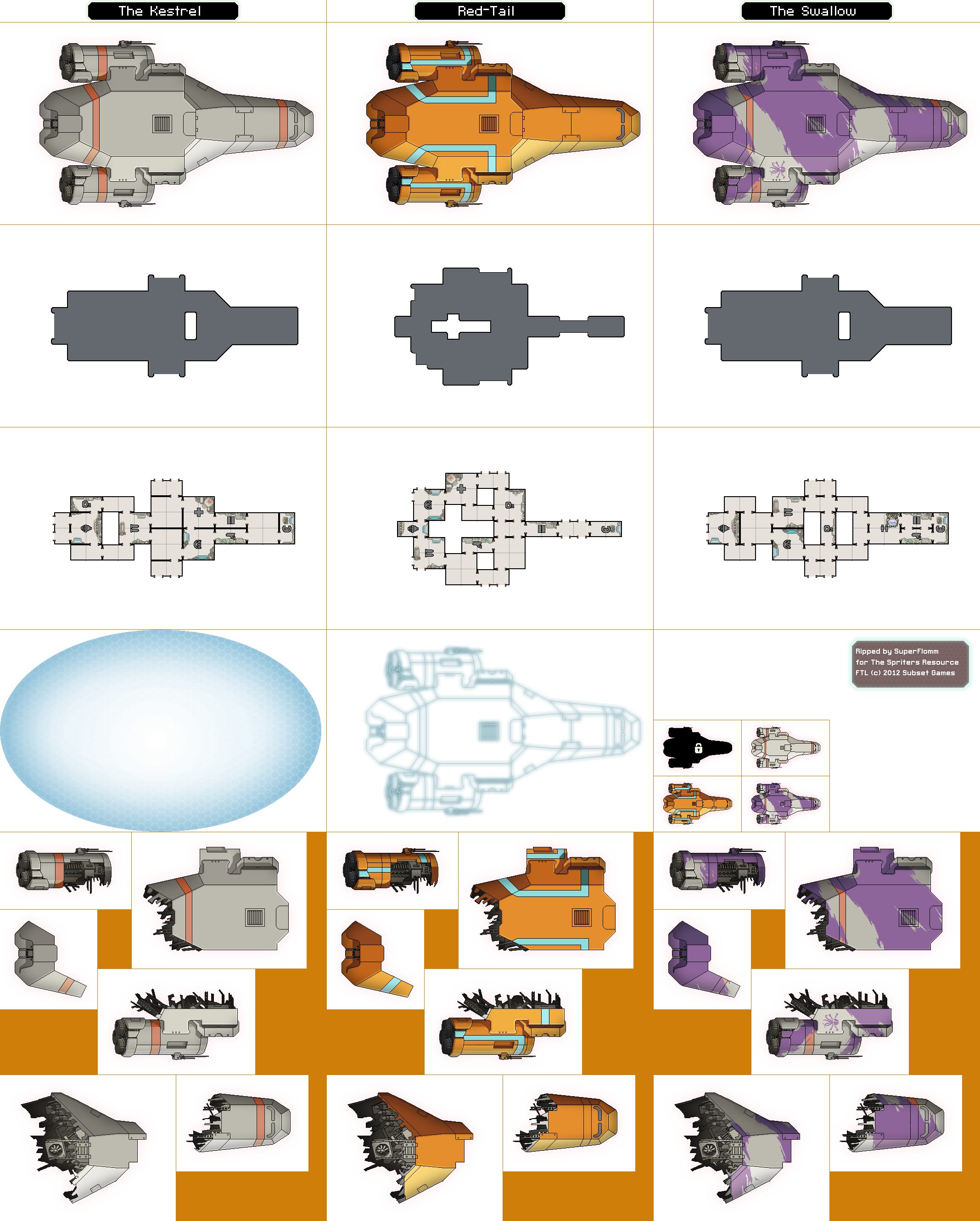 PC / Computer - FTL: Faster Than Light - Kestrel Cruiser - The Spriters ...