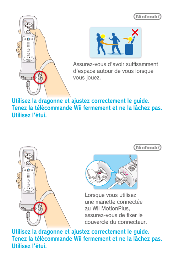 Wii Menu - Wrist Strap Reminder (PAL and NTSC-U French Version) v3