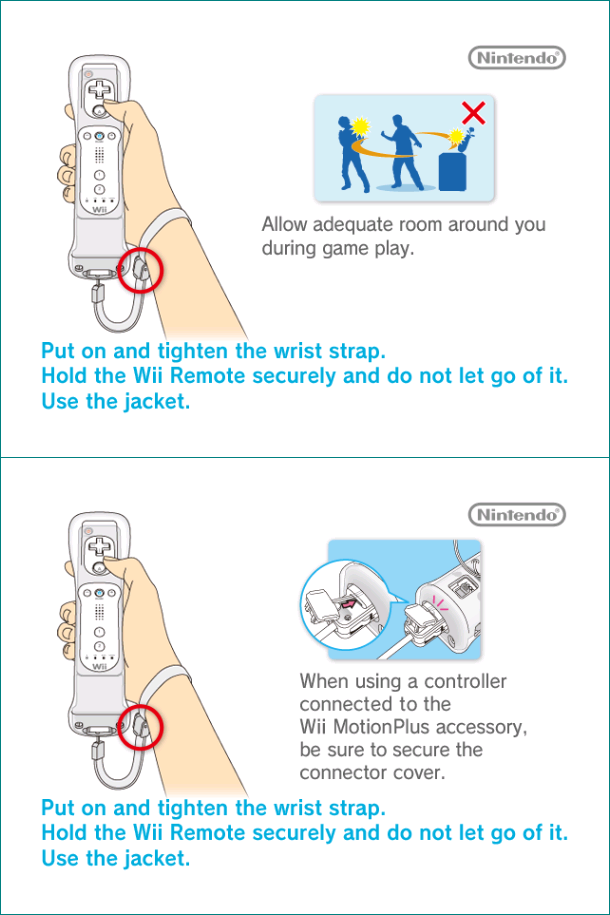 Wii Menu - Wrist Strap Reminder (NTSC-U English Version) v3