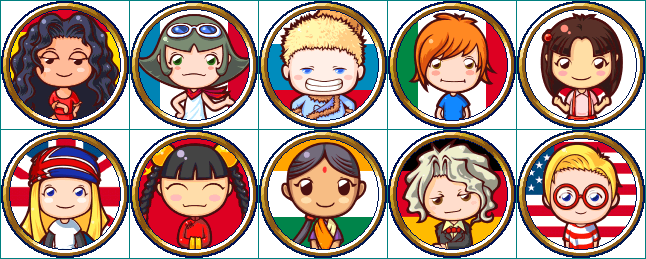 Cooking Mama: Cook Off - Friend Icons