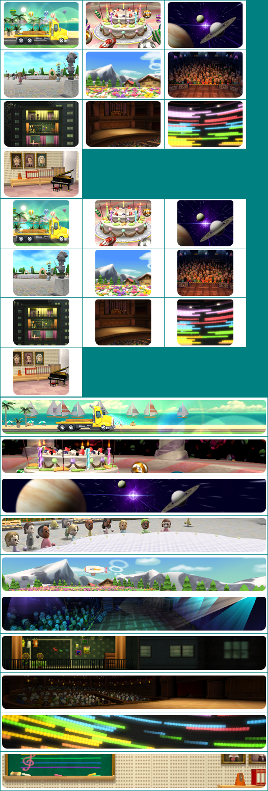Wii Music - Stages