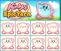 Kirby's Epic Yarn - Save File Banner and Icons (English)