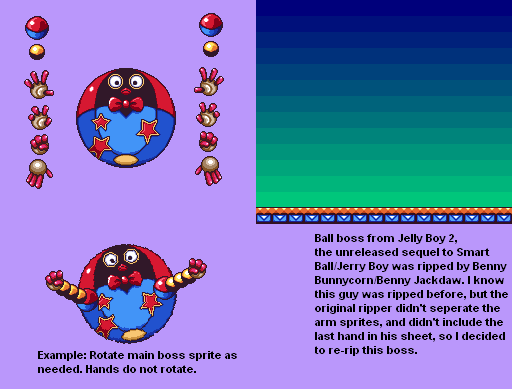 Smart Ball 2 / Jerry Boy 2 / Jelly Boy 2 (Prototype) - Ball Boss