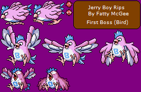 Smart Ball / Jerry Boy - 1st Boss (Bird)